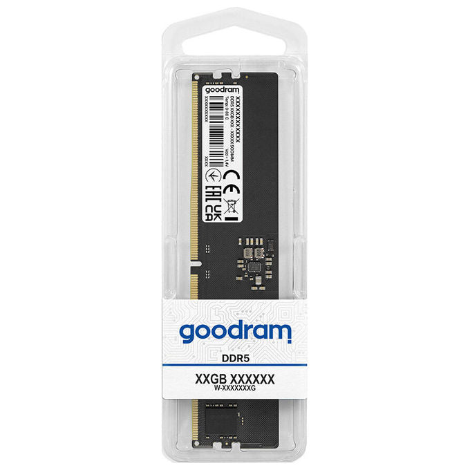 Goodram memoria ram DDR5 16 GB, 5600 MHz, CL46, 288-pin DIMM, 1x16 GB, 1.1V, GR5600D564L46S-16G