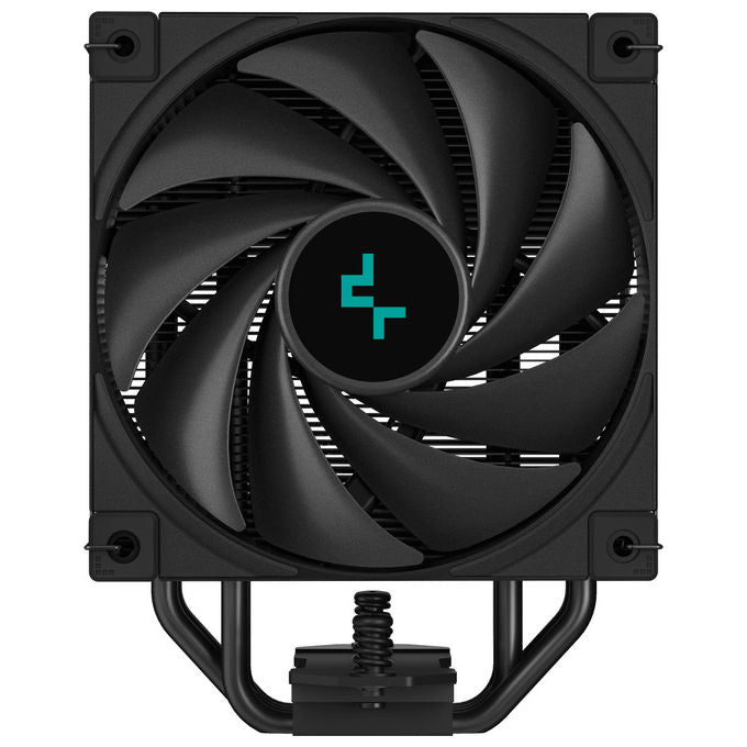DeepCool AK400 Digital, dissipatore ad aria per CPU, ventola 120mm PWM, display digitale, RGB indirizzabile, compatibile Intel e AMD, nero