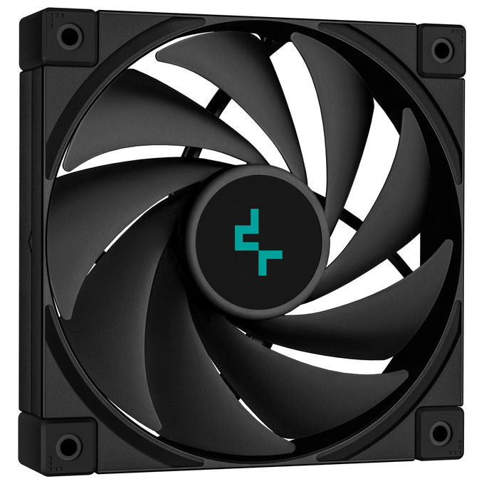 DeepCool AK400 Digital, dissipatore ad aria per CPU, ventola 120mm PWM, display digitale, RGB indirizzabile, compatibile Intel e AMD, nero