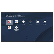 Viewsonic CDE8614-2C display 86 pollici 4K, digital signage, Android 14, 500 cd-m², 24-7, Wi-Fi, nero