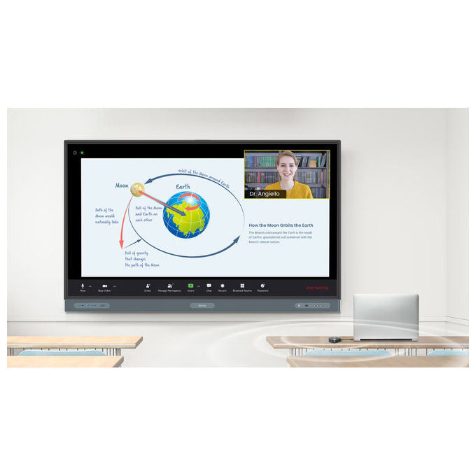 BenQ TZY61 InstaShare Button Dock, sistema di presentazione wireless, 2 pulsanti USB-C, WiFi