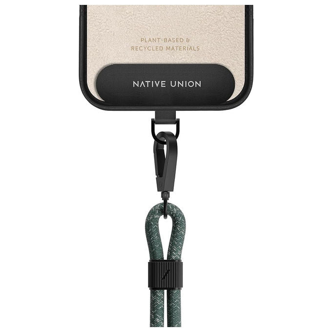 Native Union City Sling, cinturino tracolla per smartphone, regolabile, universale, in poliestere riciclato, navy