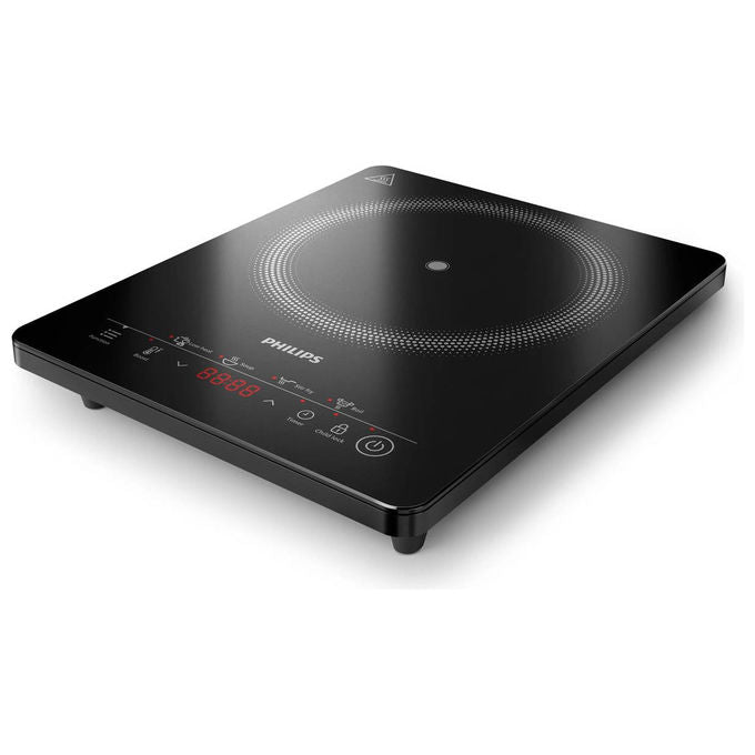 Philips HD5830-90 Serie 3000 Piano cottura a induzione portatile 28,1 cm 1 zona 2000W 8 livelli Touch colore Nero