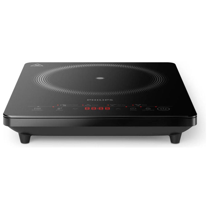 Philips HD5830-90 Serie 3000 Piano cottura a induzione portatile 28,1 cm 1 zona 2000W 8 livelli Touch colore Nero