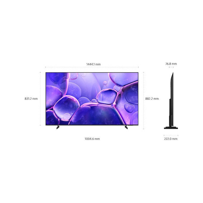 Samsung UE50U8092FU Crystal UHD Smart TV 4K LED 50'' Tizen Wi-Fi DVB-T2 HDR Motion Xcelerator colore Nero