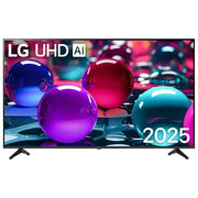 LG smart tv 55 pollici, 4K Ultra HD, LED, Direct-LED, webOS 25, Wi-Fi, DVB-T2, HDR10 Pro, 55UA73003LA, nero