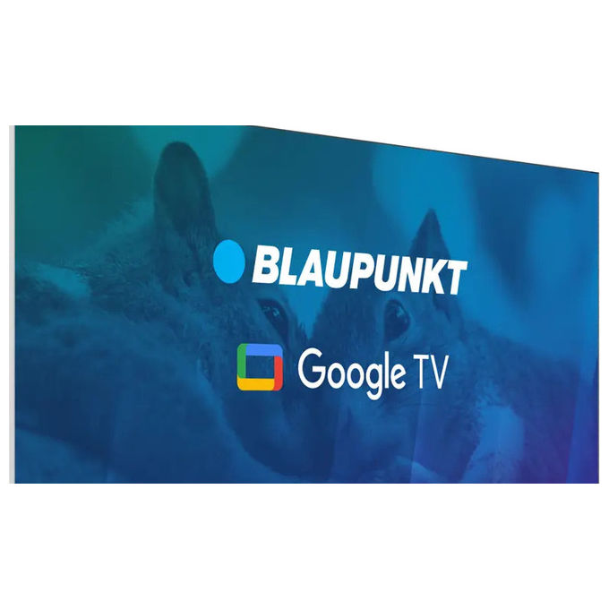 Blaupunkt 32FBG5010S Smart TV LED 32'' Full HD Google TV DVB-T2 DVB-S2 Wi-Fi Bluetooth colore Bianco