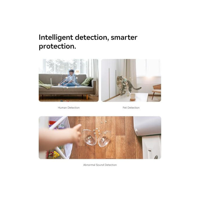 Imou A1 telecamera Wi-Fi 2K 3MP, Pan and Tilt 355°, visione notturna 10m, rilevamento umano, audio bidirezionale, uso interno