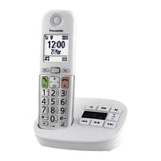 Panasonic KX-TGU430EXW Telefono Cordless DECT Segreteria Integrata Display 2.4'' Rubrica 1000 Voci colore Bianco