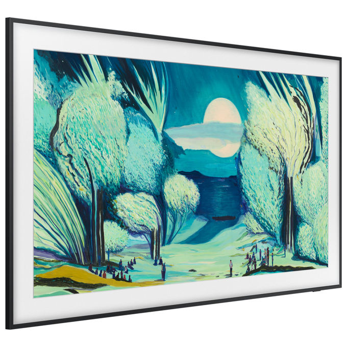 Samsung The Frame QE65LS03FAU, smart tv QLED 65 pollici, 4K Ultra HD, Dual LED, Dolby Atmos, Wi-Fi, nero