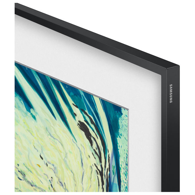 Samsung The Frame QE65LS03FAU, smart tv QLED 65 pollici, 4K Ultra HD, Dual LED, Dolby Atmos, Wi-Fi, nero