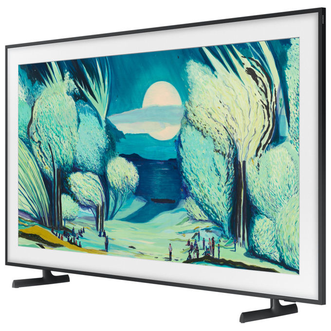 Samsung The Frame QE65LS03FAU, smart tv QLED 65 pollici, 4K Ultra HD, Dual LED, Dolby Atmos, Wi-Fi, nero