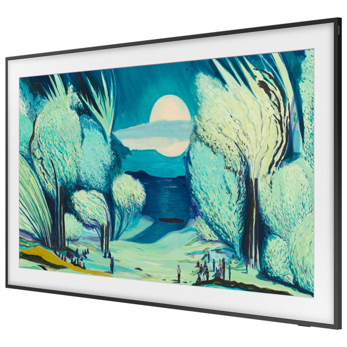 Samsung The Frame QE65LS03FAU, smart tv QLED 65 pollici, 4K Ultra HD, Dual LED, Dolby Atmos, Wi-Fi, nero