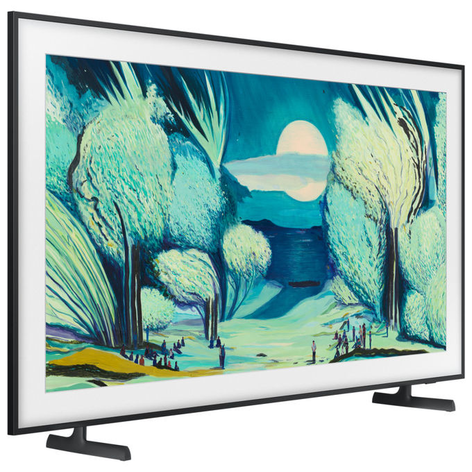 Samsung The Frame QE65LS03FAU, smart tv QLED 65 pollici, 4K Ultra HD, Dual LED, Dolby Atmos, Wi-Fi, nero