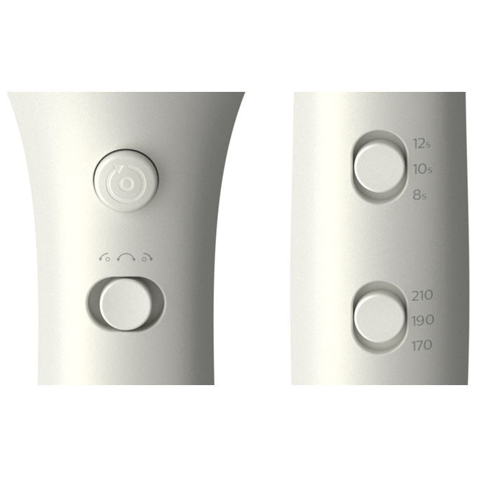 Philips BHB878-00 Serie 8000 Arricciacapelli automatico MoistureProtect Ceramica Cheratina Ionico 27 opzioni styling colore Bianco