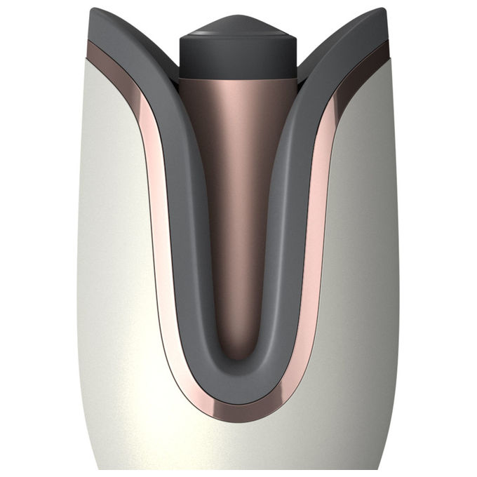 Philips BHB878-00 Serie 8000 Arricciacapelli automatico MoistureProtect Ceramica Cheratina Ionico 27 opzioni styling colore Bianco