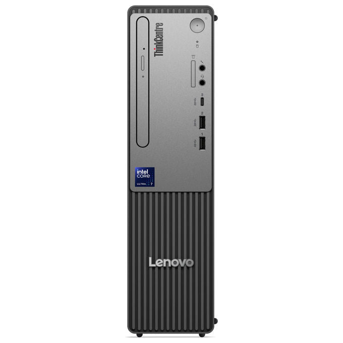 Lenovo ThinkCentre neo 50s Gen 6, pc desktop SFF, Intel Core Ultra 5 225, 8 GB DDR5, SSD 512 GB NVMe, Windows 11 Pro, nero