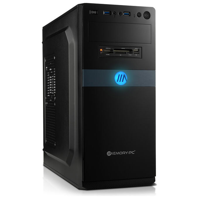 ADJ pc desktop assemblato, Intel Ultra5-225, 16 GB DDR5, 512 GB SSD M.2, scheda madre H810, Windows 11, Revenant 24L