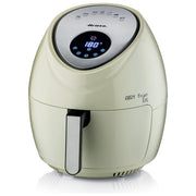 Ariete friggitrice ad aria XXL 4618, 7 litri, 2,5 kg di patatine, 1800 watt, 7 programmi, display LCD, beige