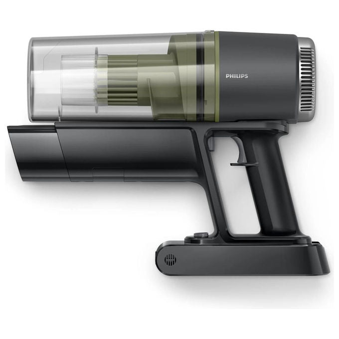 Philips XC3033-01 Serie 3000 Aspirapolvere Senza Fili PowerCyclone 8 Senza Sacchetto 60 min autonomia LED colore Nero Verde