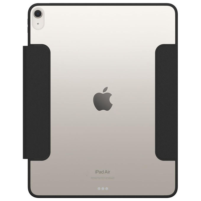 OtterBox custodia folio per iPad Air 13 pollici (M2-M3-M4), Symmetry Series, protezione cadute MIL-STD-810G, supporto doppia posizione, chiusura magnetica, nero
