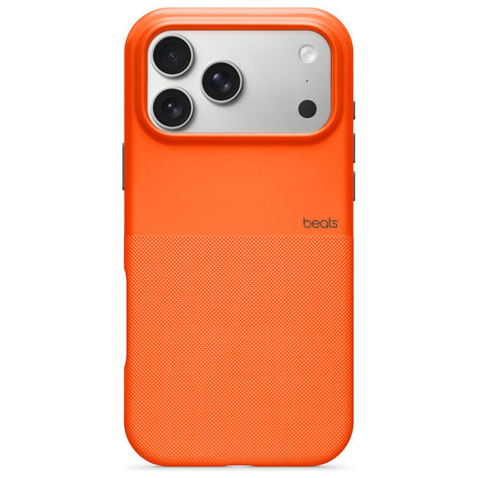 Beats custodia Rugged per iPhone 17 Pro Max, MagSafe, resistente alle cadute, controllo fotocamera, Sierra Orange