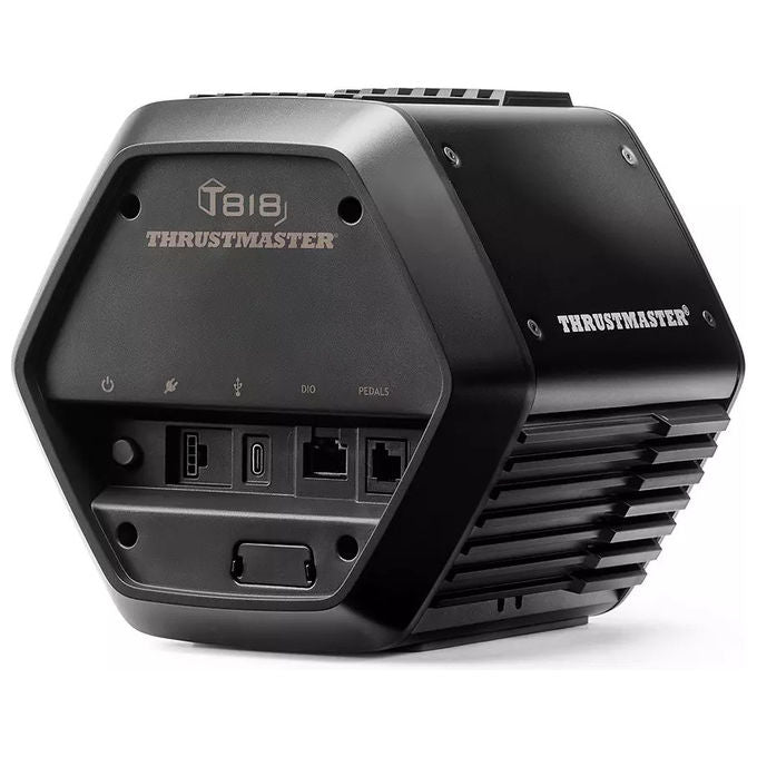 Thrustmaster T818 Black Edition, base ruota da corsa, direct drive, 10 Nm, compatibile PC, nero
