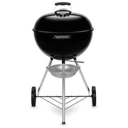 Weber 1502202 Original Kettle E5710 Barbecue a carbone 57 cm sistema One Touch termometro integrato acciaio smaltato colore Nero
