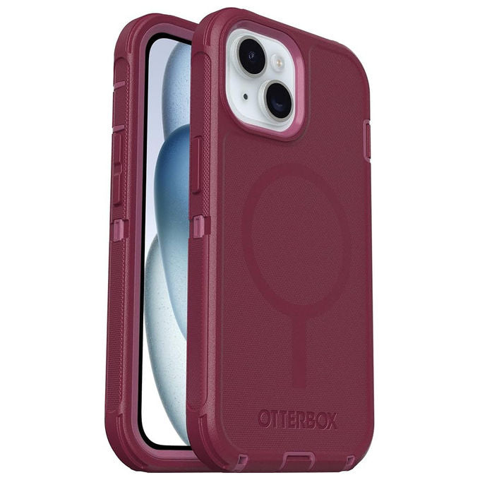 OtterBox Sole Series custodia MagSafe per iPhone 17e, 16e, 15, 14, 13, protezione MIL-STD-810G, rosa Xtra Hot