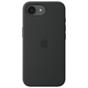 Apple custodia MagSafe in silicone per iPhone 17e, nera, fodera in microfibra, compatibile Qi2, silicone riciclato al 45%