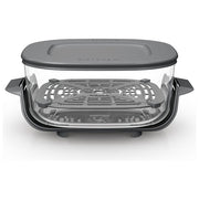 Ninja contenitore in vetro CRISPi TempWare 1,4 L, ciotola per friggitrice ad aria, coperchio a scatto senza BPA, lavastoviglie, compatibile FN101