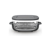 Ninja CRISPi contenitore in vetro 3,8 L con coperchio, resistente al calore, senza BPA, lavabile in lavastoviglie, compatibile FN101