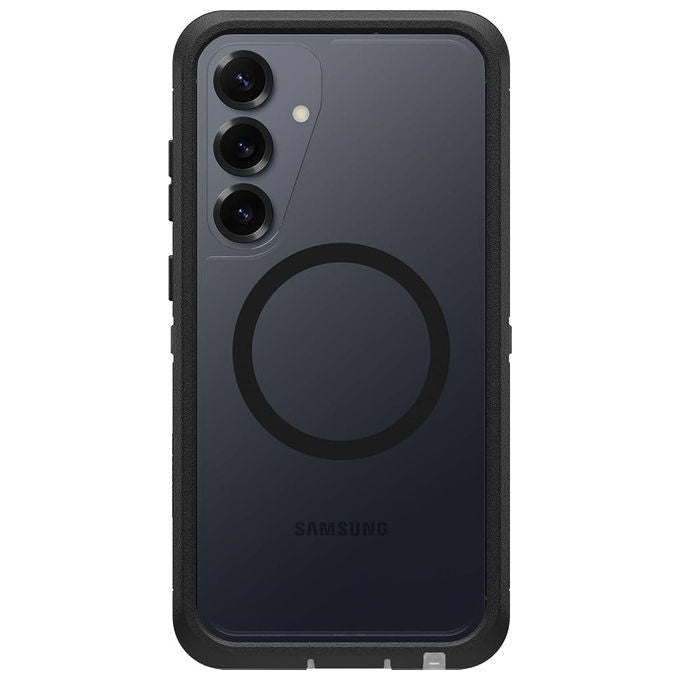 OtterBox custodia Defender Series Pro XT, Samsung Galaxy S26 Ultra, trasparente nero, magneti, protezione MIL-STD-810G