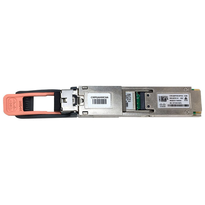 Cisco adattatore di rete 100G QSFP28 a SFP25G, CVR-QSFP28-SFP25G=, compatibile TAA, conversione ad alta velocita', grigio