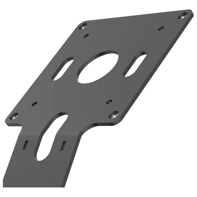 Compulocks supporto antifurto iPad 10.2'' 7a 8a 9a gen, alluminio e acciaio, montaggio a banco o parete, serratura a chiave, nero