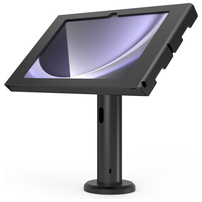 Compulocks supporto antifurto tablet Samsung Galaxy Tab S9 S9 FE 10.9 11 pollici, Apex Enclosure Rise Stand, metallo, nero, con chiave