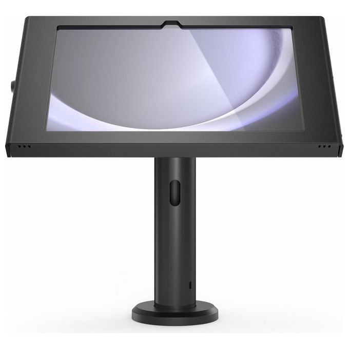 Compulocks supporto antifurto tablet Samsung Galaxy Tab S9 S9 FE 10.9 11 pollici, Apex Enclosure Rise Stand, metallo, nero, con chiave