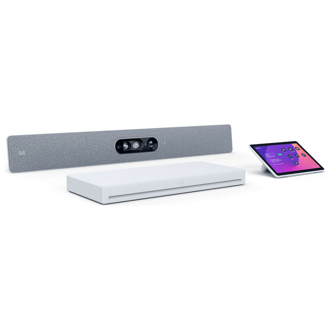 Cisco supporto a parete per fotocamera quad, nero carbonio, ricambio, compatibile cs-codec-eq-nrk9, videoconferenza
