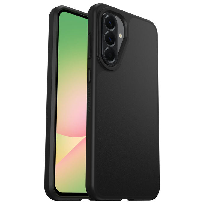 OtterBox React Series, custodia per Samsung Galaxy A56 5G, protezione MIL-STD-810G, ultrasottile, nero