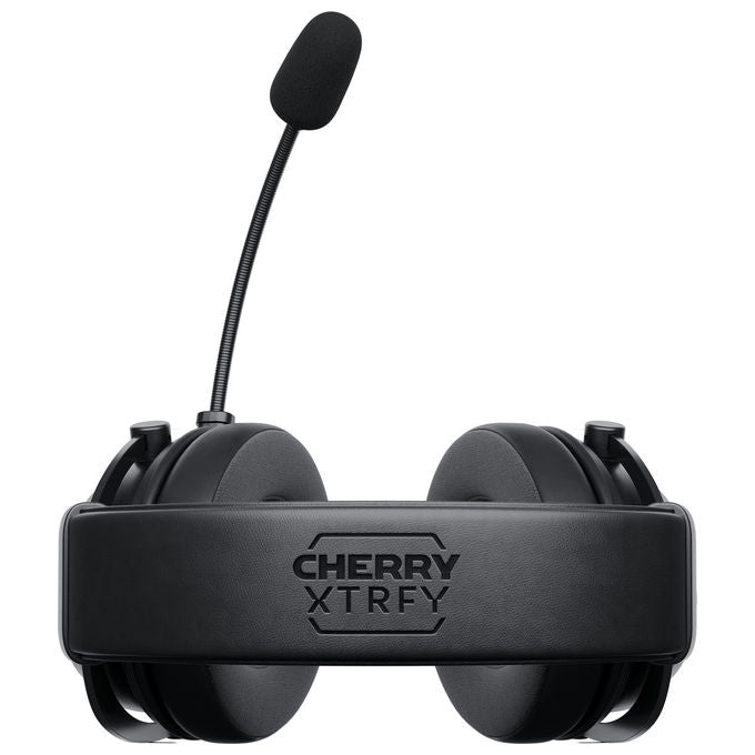 Cherry Xtrfy H3 Wireless, cuffie gaming over-ear, dual wireless e Bluetooth 5.1, 100h autonomia, driver 53 mm, microfono rimovibile, nero