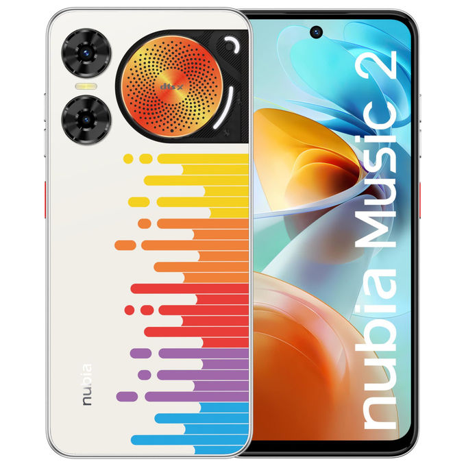 Nubia Music 2 Melody Wave smartphone Android 14, display 6.7'' HD+ 120Hz, fotocamera 50MP, 8GB RAM, 128GB, Octa-Core, 4G