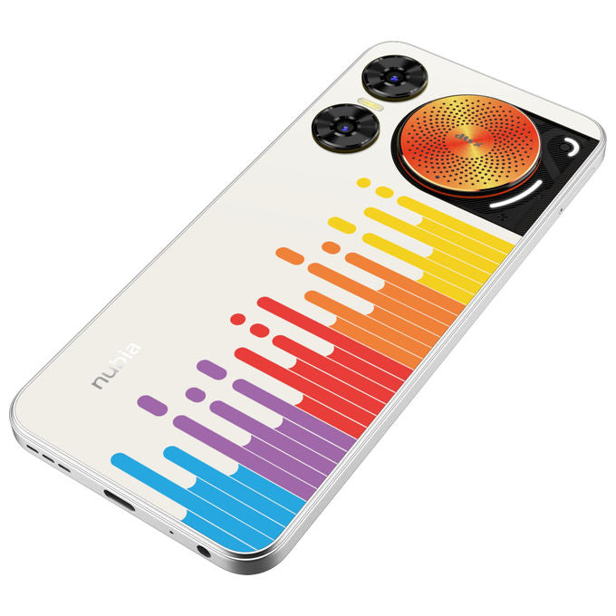 Nubia Music 2 Melody Wave smartphone Android 14, display 6.7'' HD+ 120Hz, fotocamera 50MP, 8GB RAM, 128GB, Octa-Core, 4G
