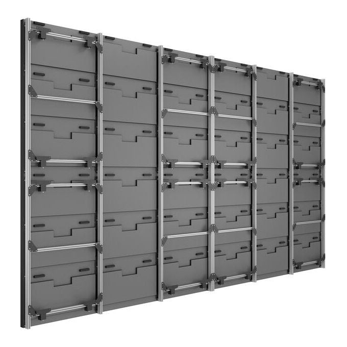 Samsung cornice decorativa Deco KIT_, LED wall The Wall MMF, configurazione 6x6 moduli, grigio scuro, VG-LFF66SDG-EN