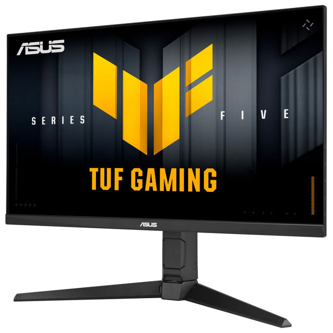 ASUS monitor gaming VG27AQL5A 27 pollici, Fast IPS, QHD 2560x1440, 210 Hz, 1 ms, AMD FreeSync Premium, HDR 400, nero