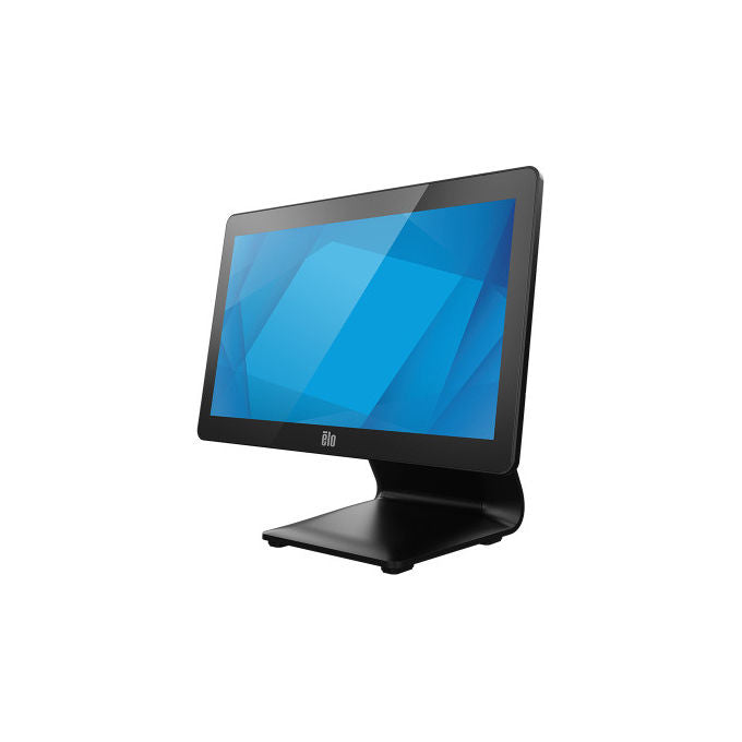 Elo Touch Solutions pc all-in-one touch 15,6 pollici, Intel Core i5-1245UL, 8 GB DDR5, SSD 256 GB NVMe, Windows 11 IoT, Wi-Fi 6, nero