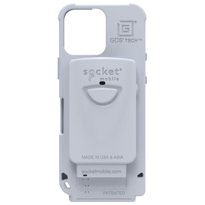 Socket Mobile DuraSled DS840, lettore di codici a barre portatile, 1D-2D, compatibile iPhone, cloud