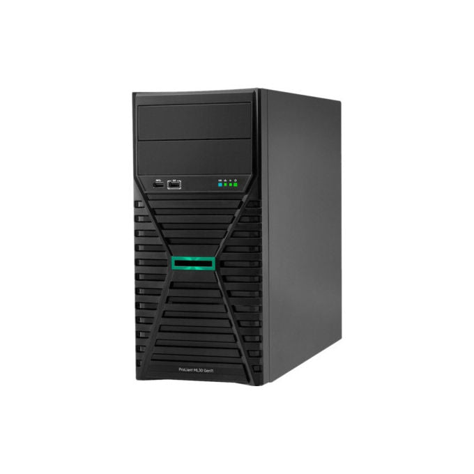 HPE ProLiant ML30 Gen11, server tower 4U, Intel Xeon 6325P 3.5 GHz 4 core, 32 GB DDR5, 960 GB SSD, Gigabit Ethernet, 1000W