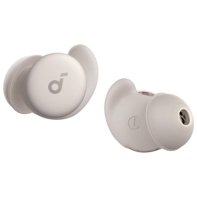 Soundcore Sleep A20, auricolari wireless in-ear, Bluetooth 5.3, IPX4, 55 ore di autonomia, cancellazione rumore passiva, Bianco
