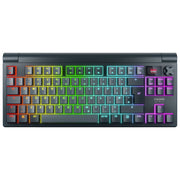 Cherry Xtrfy MX 8.3 TKL Wireless, tastiera meccanica gaming, switch MX2A Red, tri-mode, RGB, display LCD, layout UK, grigio