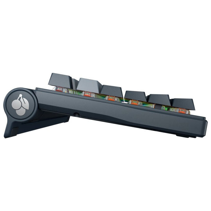 Cherry Xtrfy MX 8.3 TKL Wireless, tastiera meccanica gaming, switch MX2A Red, tri-mode, RGB, display LCD, layout UK, grigio